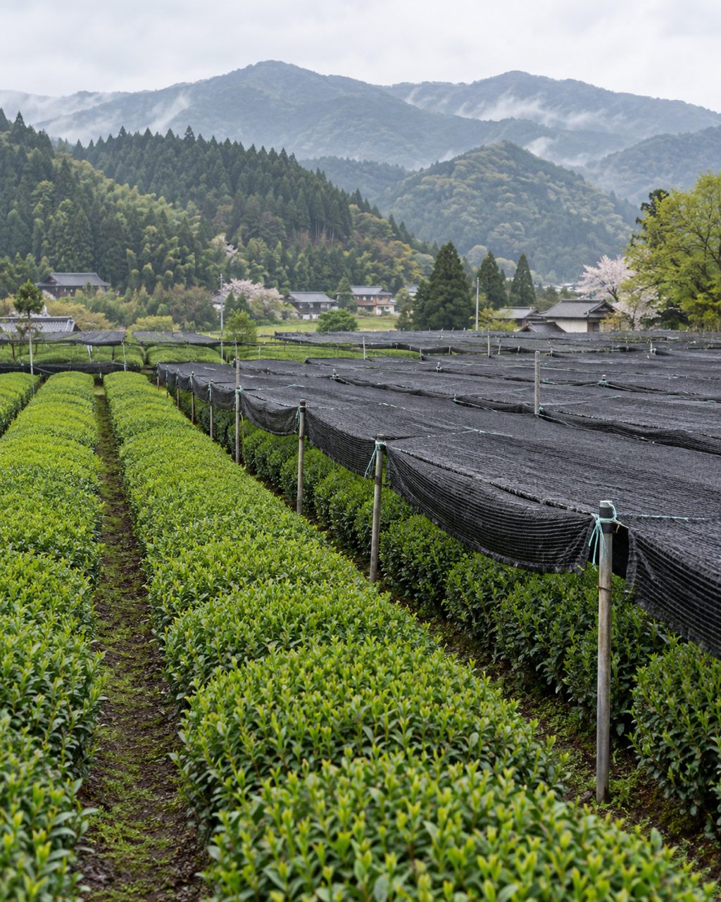 写真:静岡の茶畑